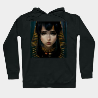 Cleopatra Dark Portrait Hoodie